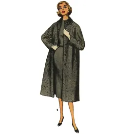 1950s Sewing Pattern, Women's Street Coat - Bust 32" (81.3cm)