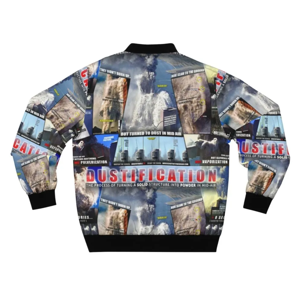 9/11 Conspiracy Dustification Bomber Jacket