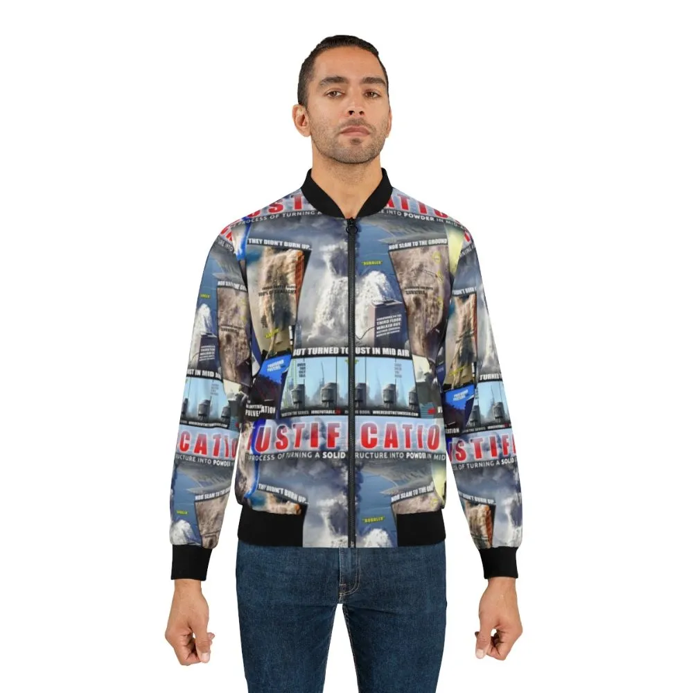 9/11 Conspiracy Dustification Bomber Jacket