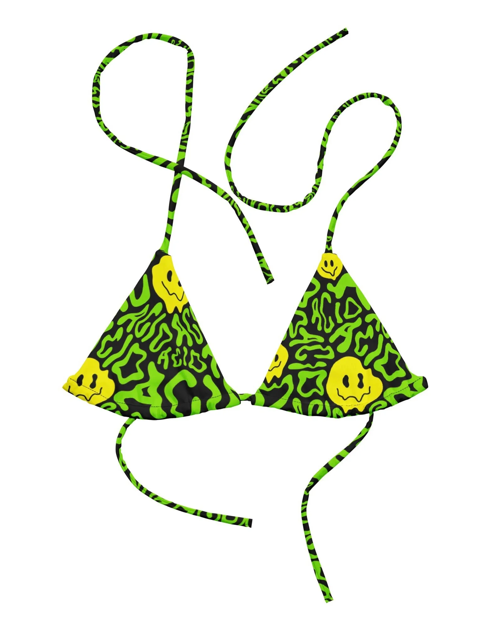 Acid Smilez Bikini Top