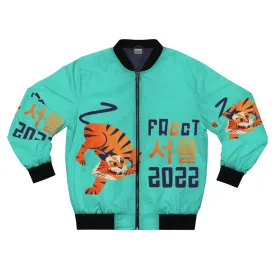 ACM FAccT Teal Bomber Jacket with Logo