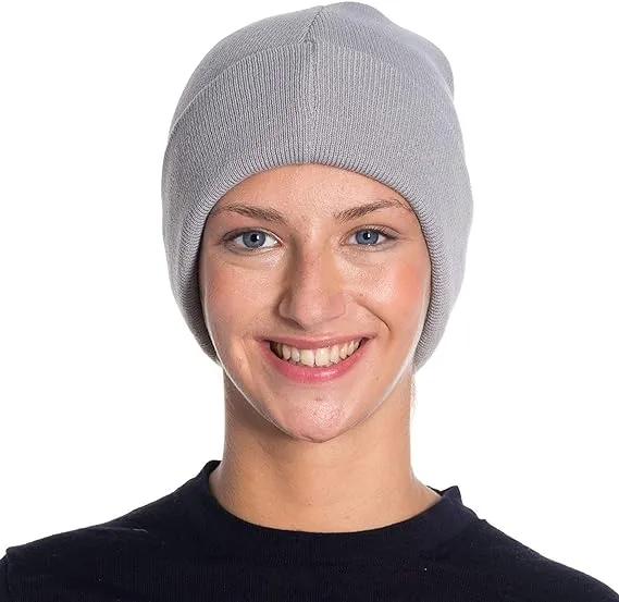 Acrylic Beanies for Women Soft Warm Knit Winter Beanie Hat