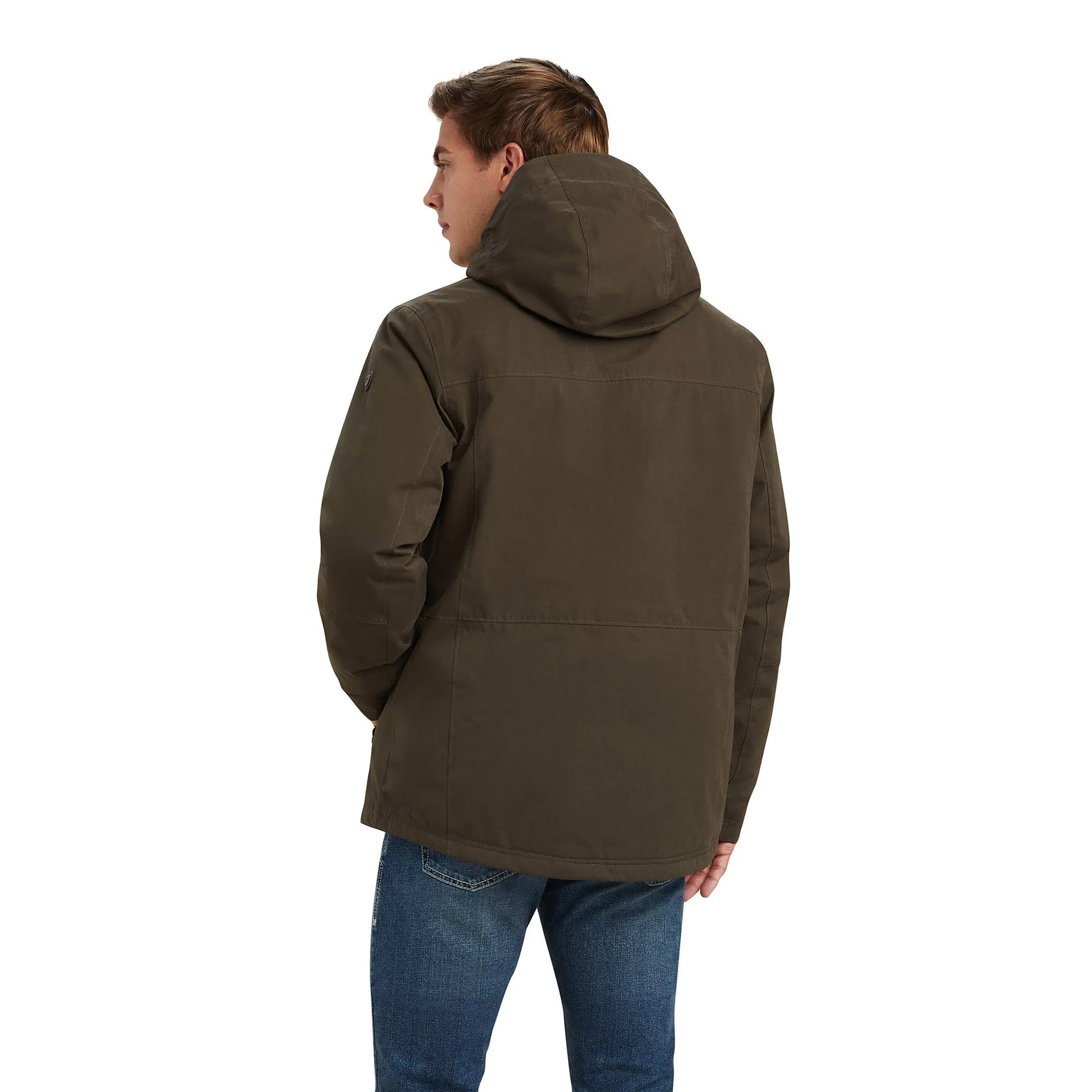 Ariat Mens Argentium Insulated Parka - Earth