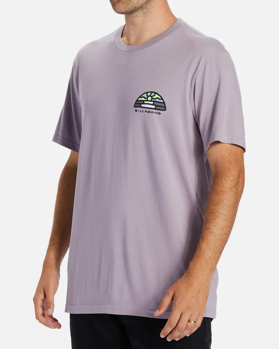 Billabong Shine Tee-Purple Ash