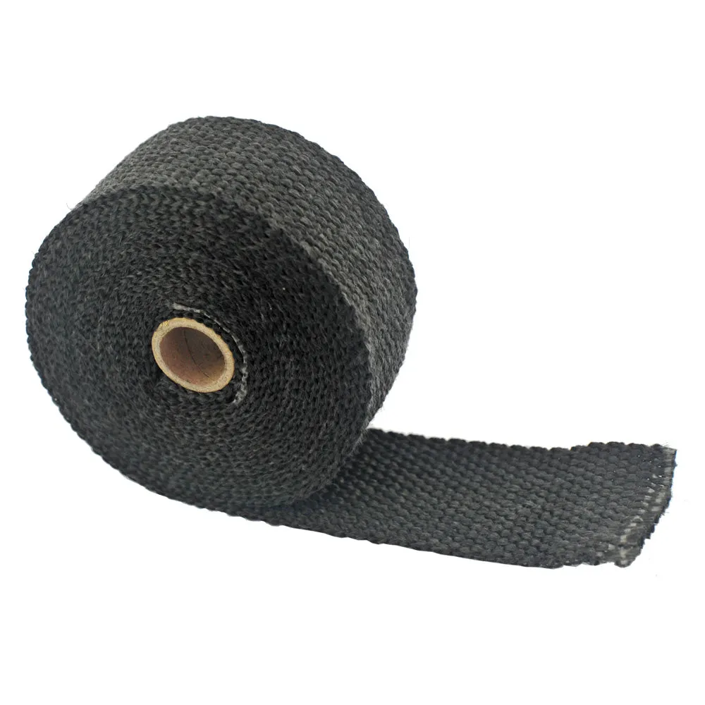 Black exhaust wrap 2in x 16ft   4 Stainless steel zip ties