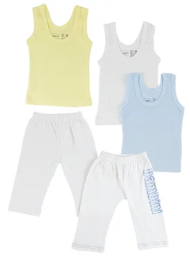 Boys Tank Tops and Track Sweatpants