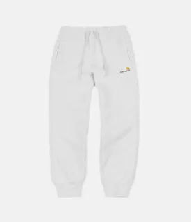 Carhartt American Script Sweatpants - Ash Heather