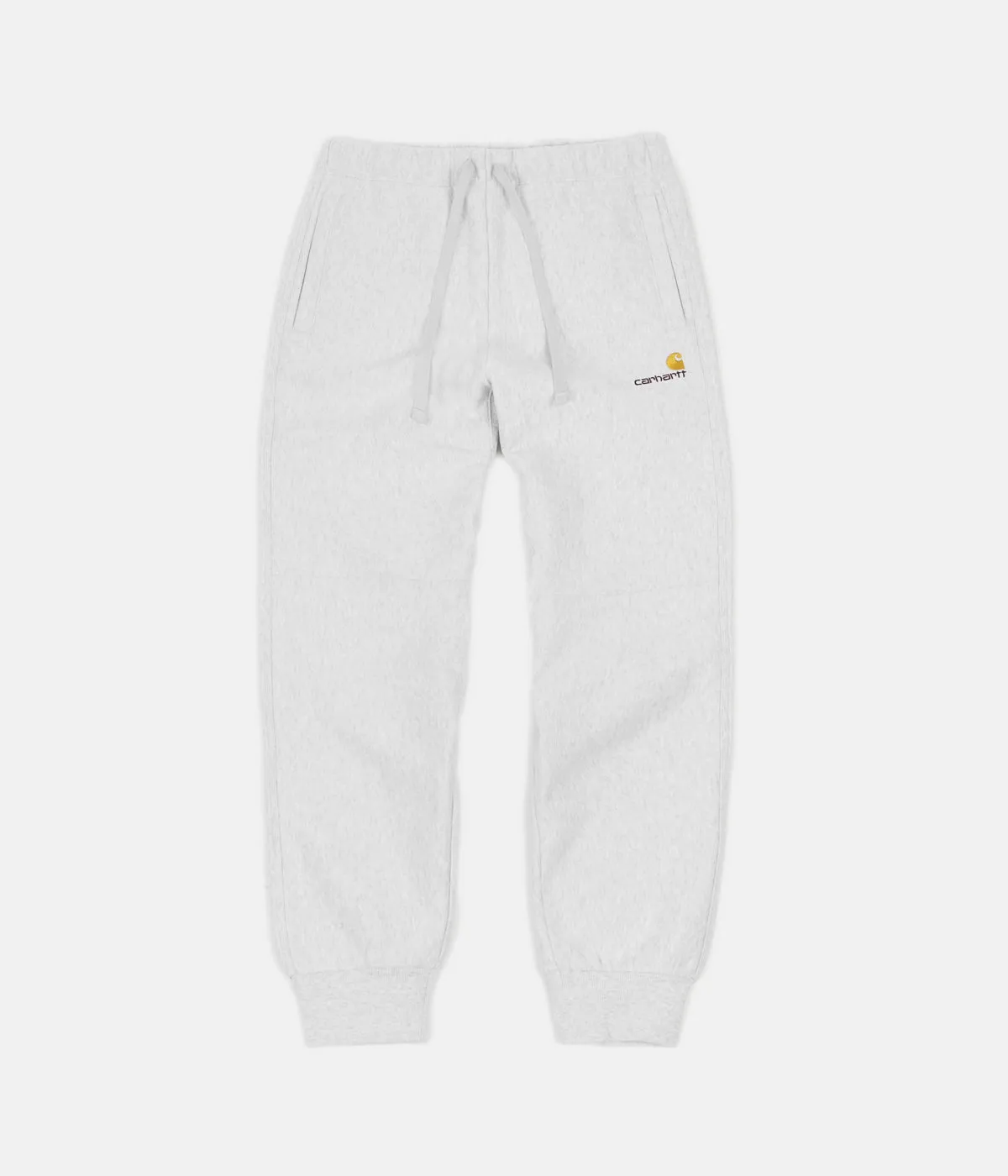 Carhartt American Script Sweatpants - Ash Heather