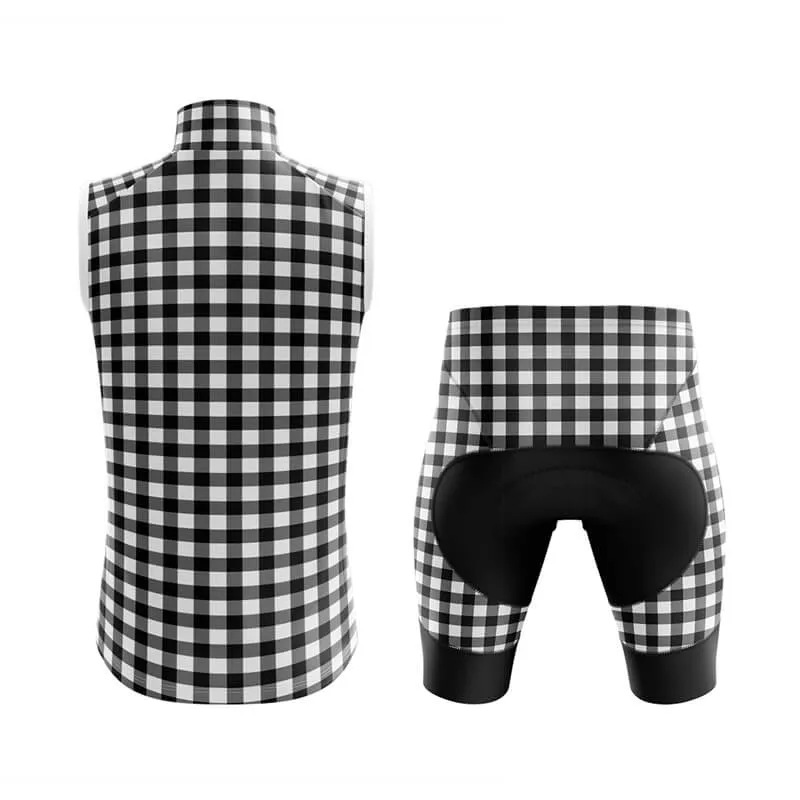 Checkered (Black) Club Cycling Kit