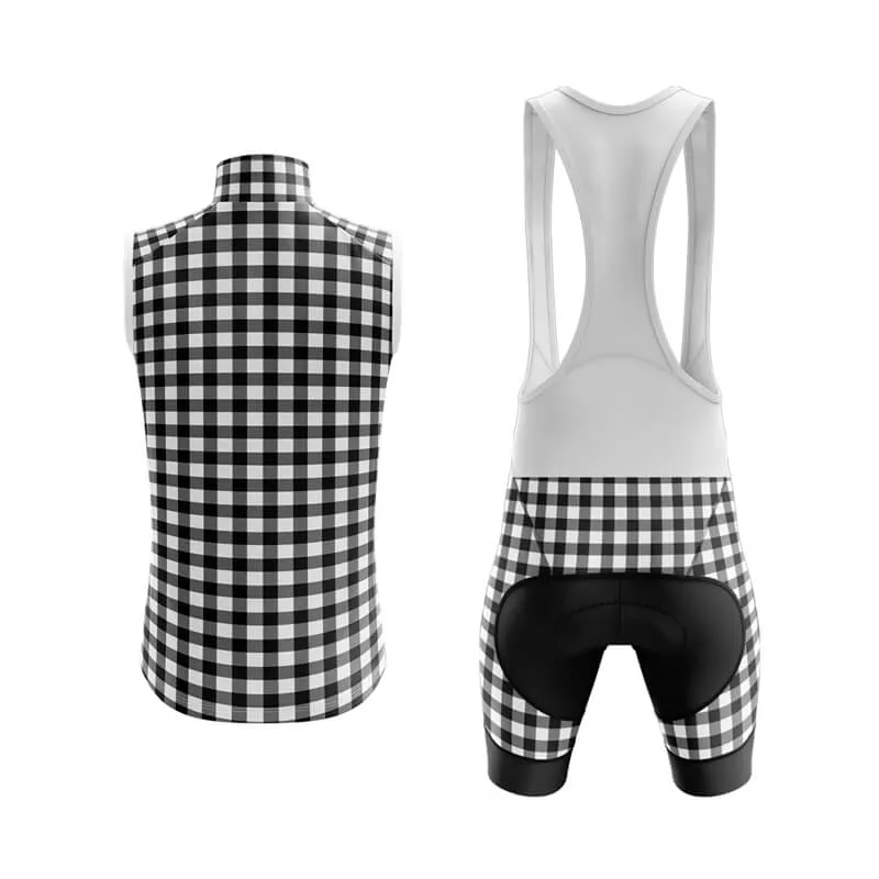 Checkered (Black) Club Cycling Kit