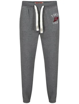 Dawsons Peak Sweatpants in Mid-Grey Marl - Tokyo Laundry