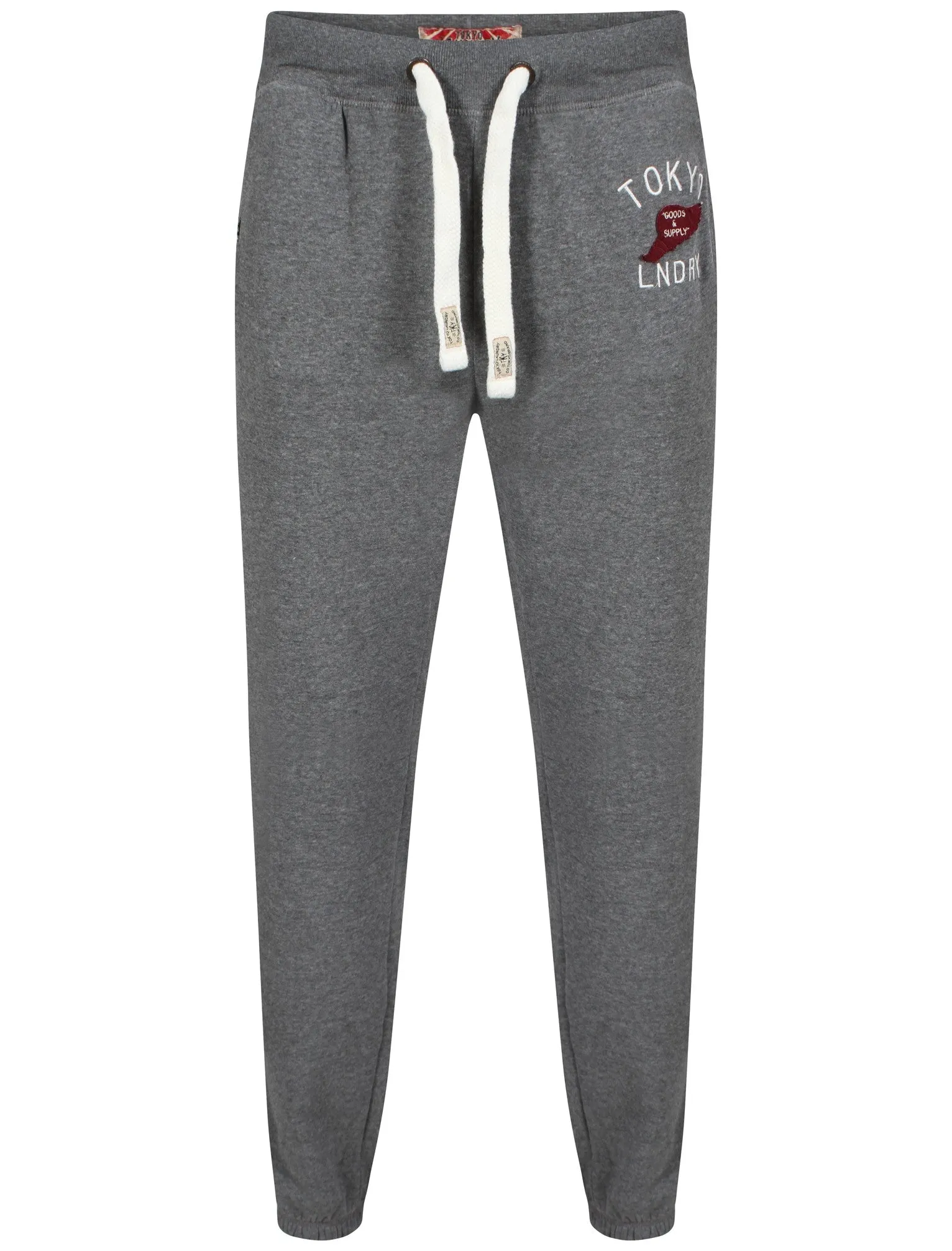 Dawsons Peak Sweatpants in Mid-Grey Marl - Tokyo Laundry