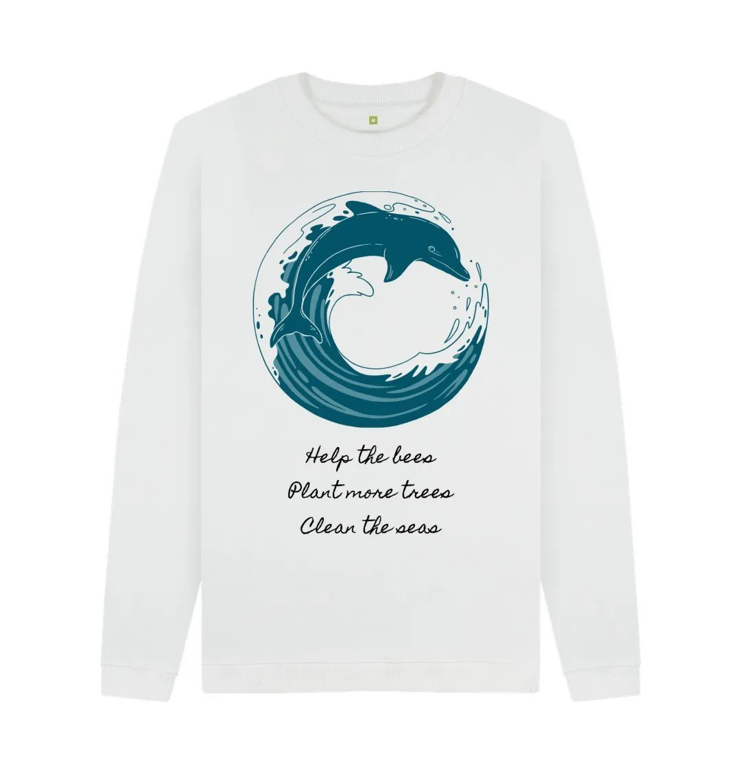 Dolphin Crewneck Sweatshirt!!