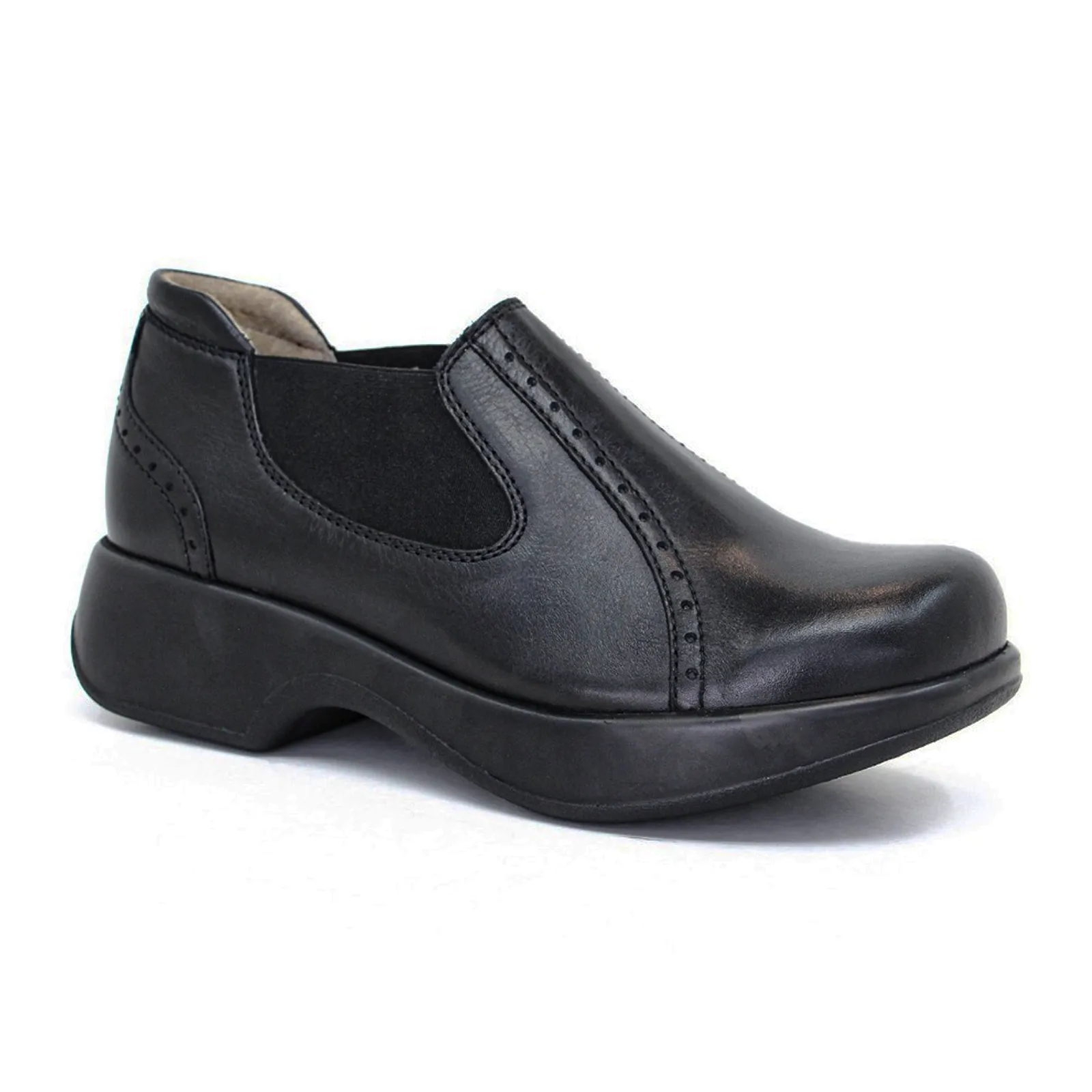 Dromedaris Falcon Slip On (Women) - Black