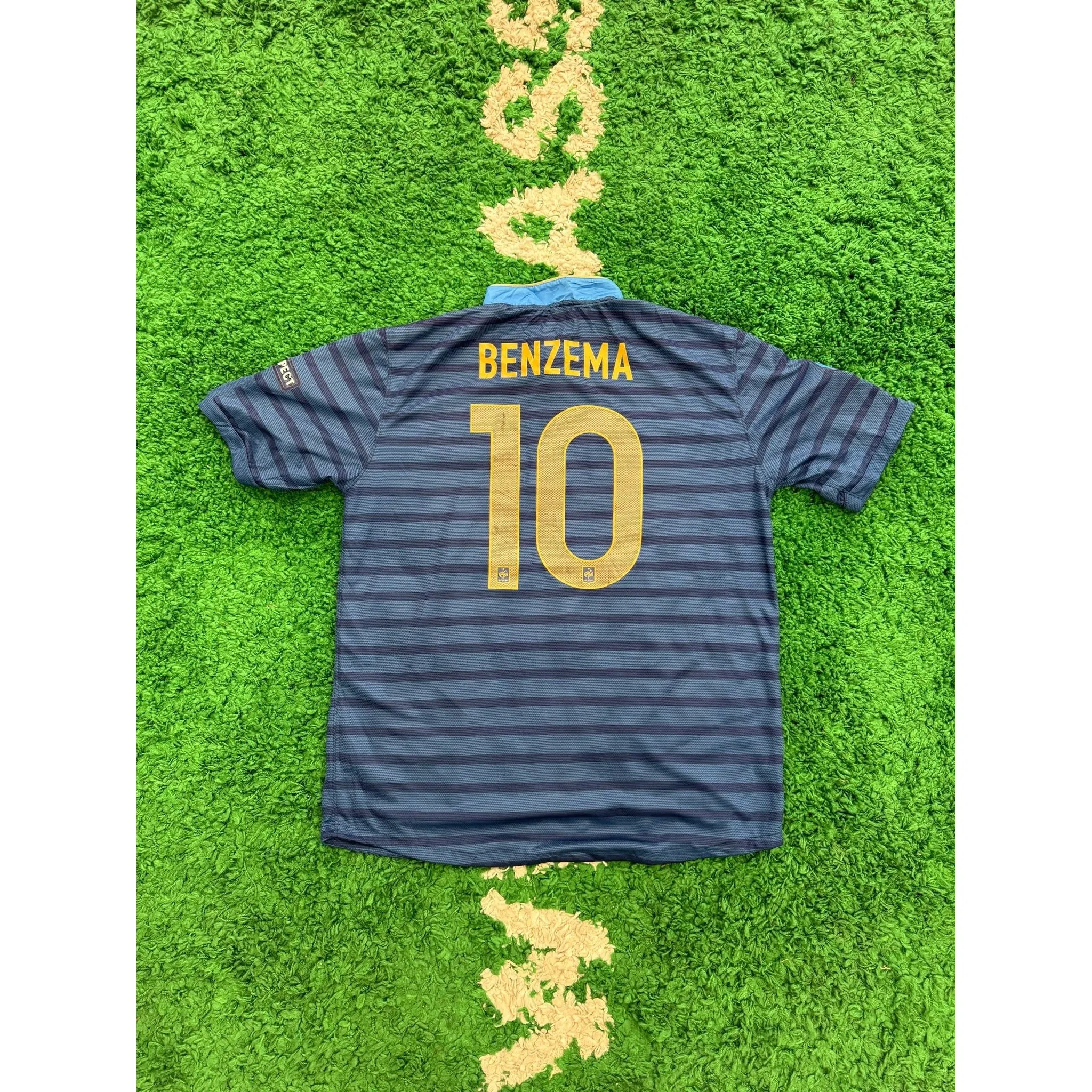 France Home Shirt 2012-2013 #10 BENZEMA XL 8/10