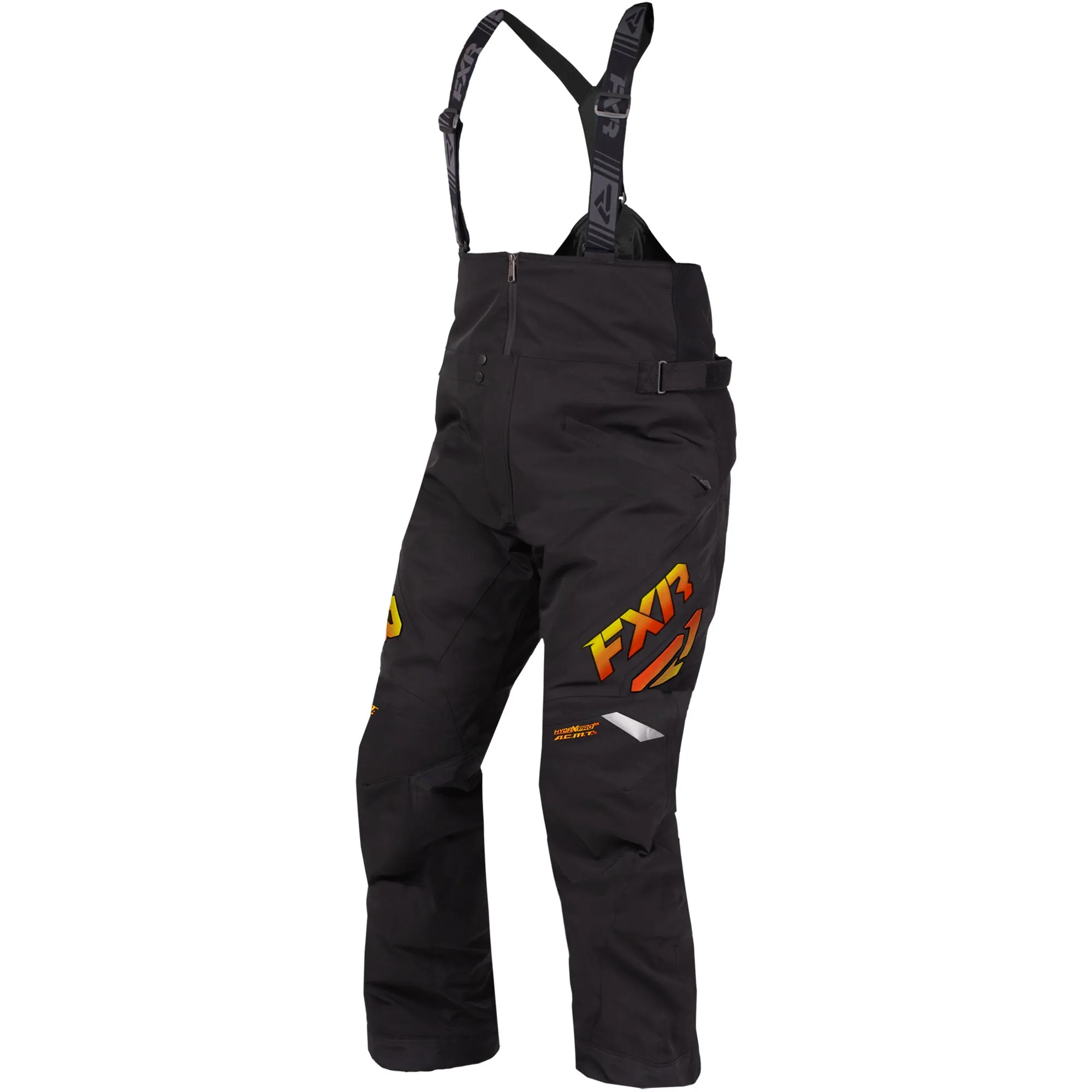 FXR Adrenaline Snowmobile Pants Black/Inferno