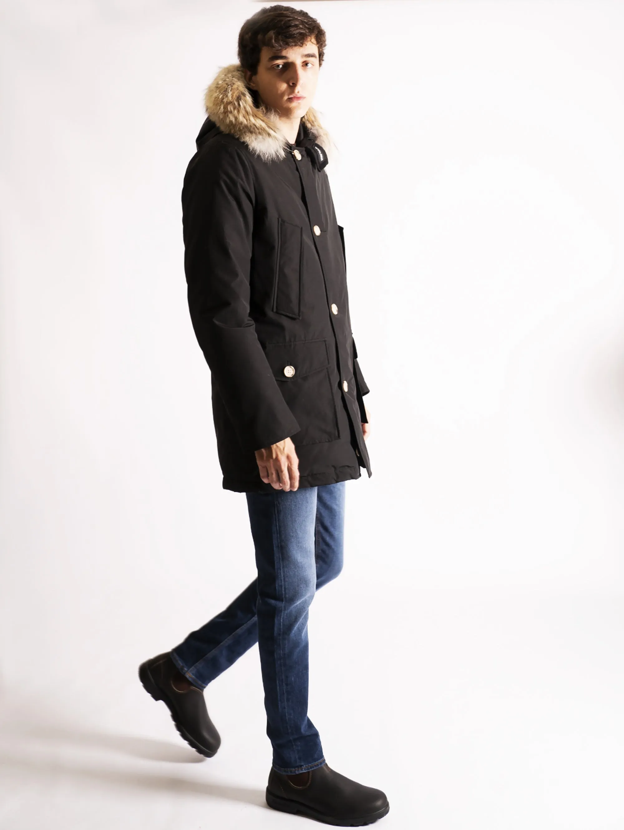 Giaccone Parka in Ramar Nero