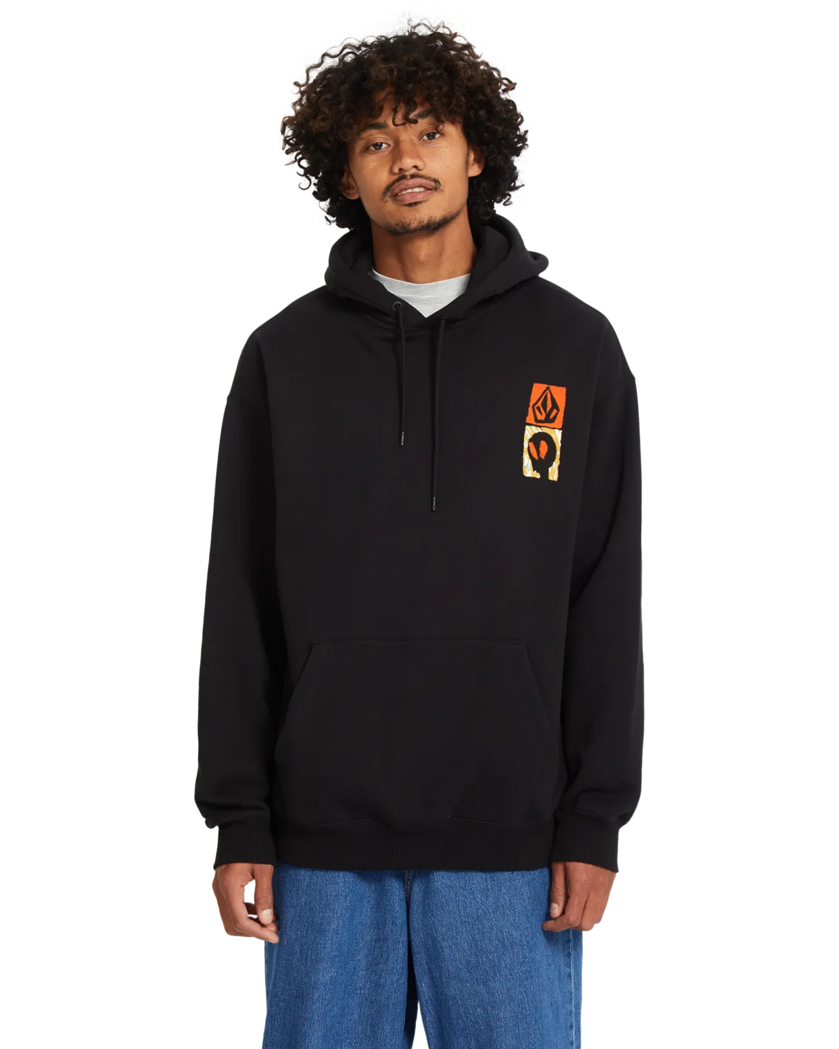 Gonyvaders Pullover Hoodie in Black