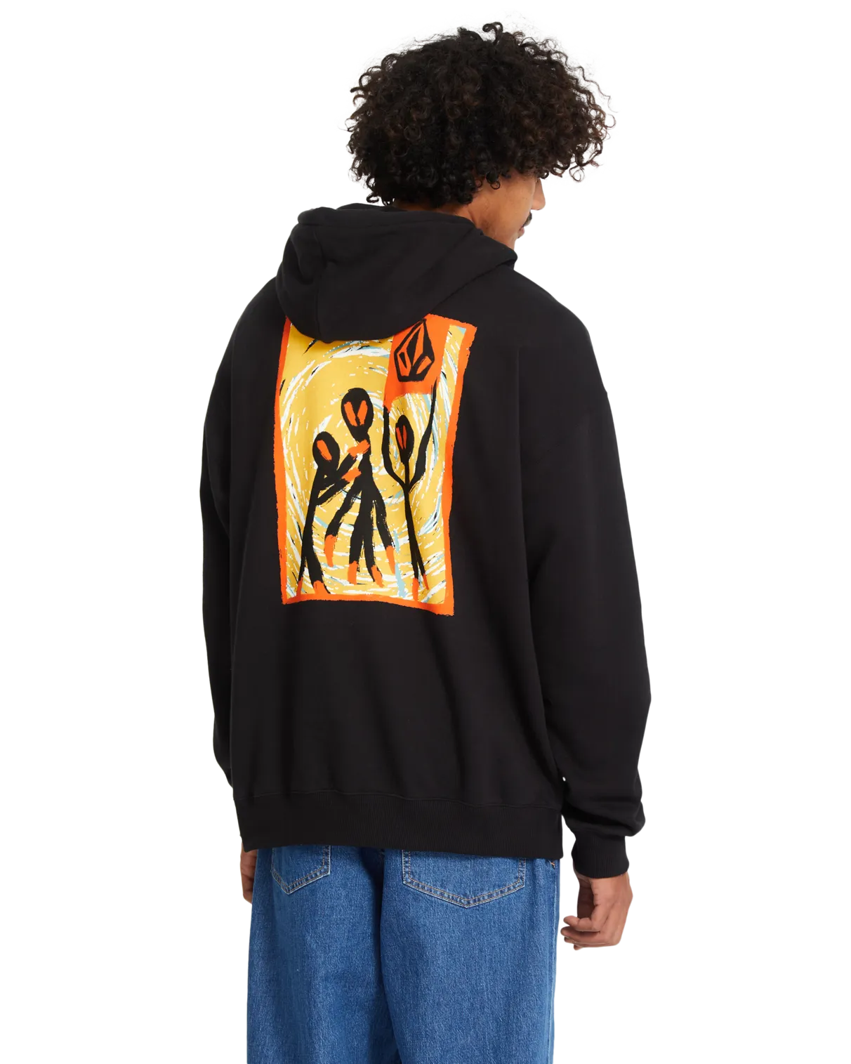 Gonyvaders Pullover Hoodie in Black