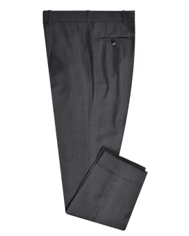 Grey Prince of Wales Dress Pant