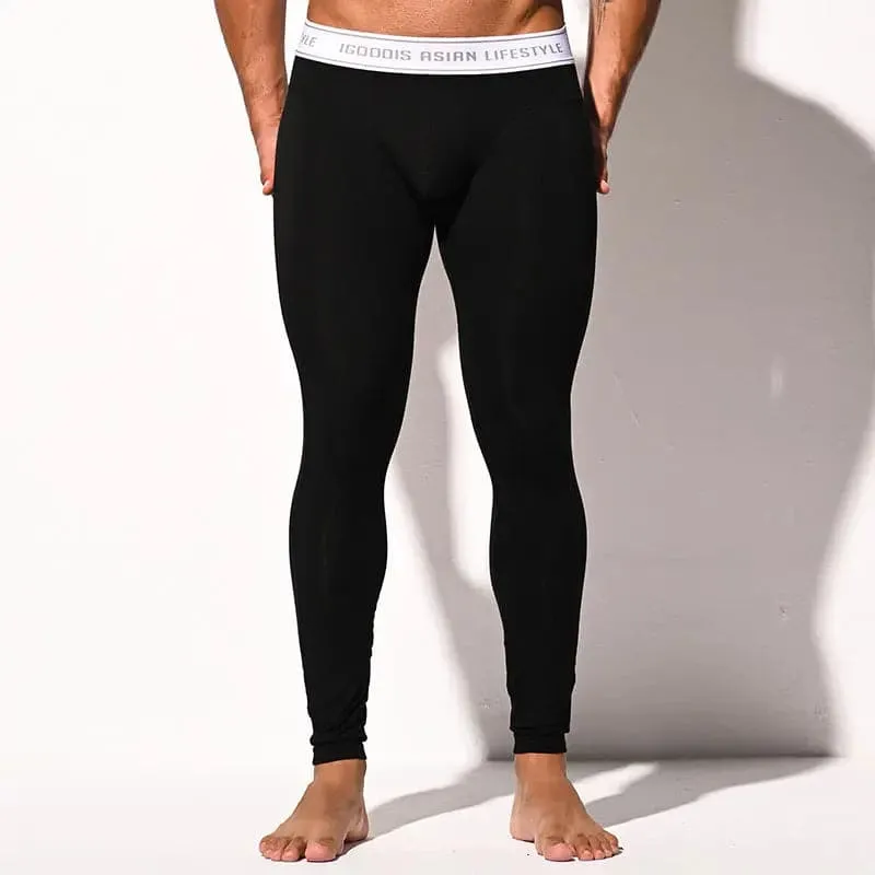 IGOOIDS Long Long Johns Thin Solid Color