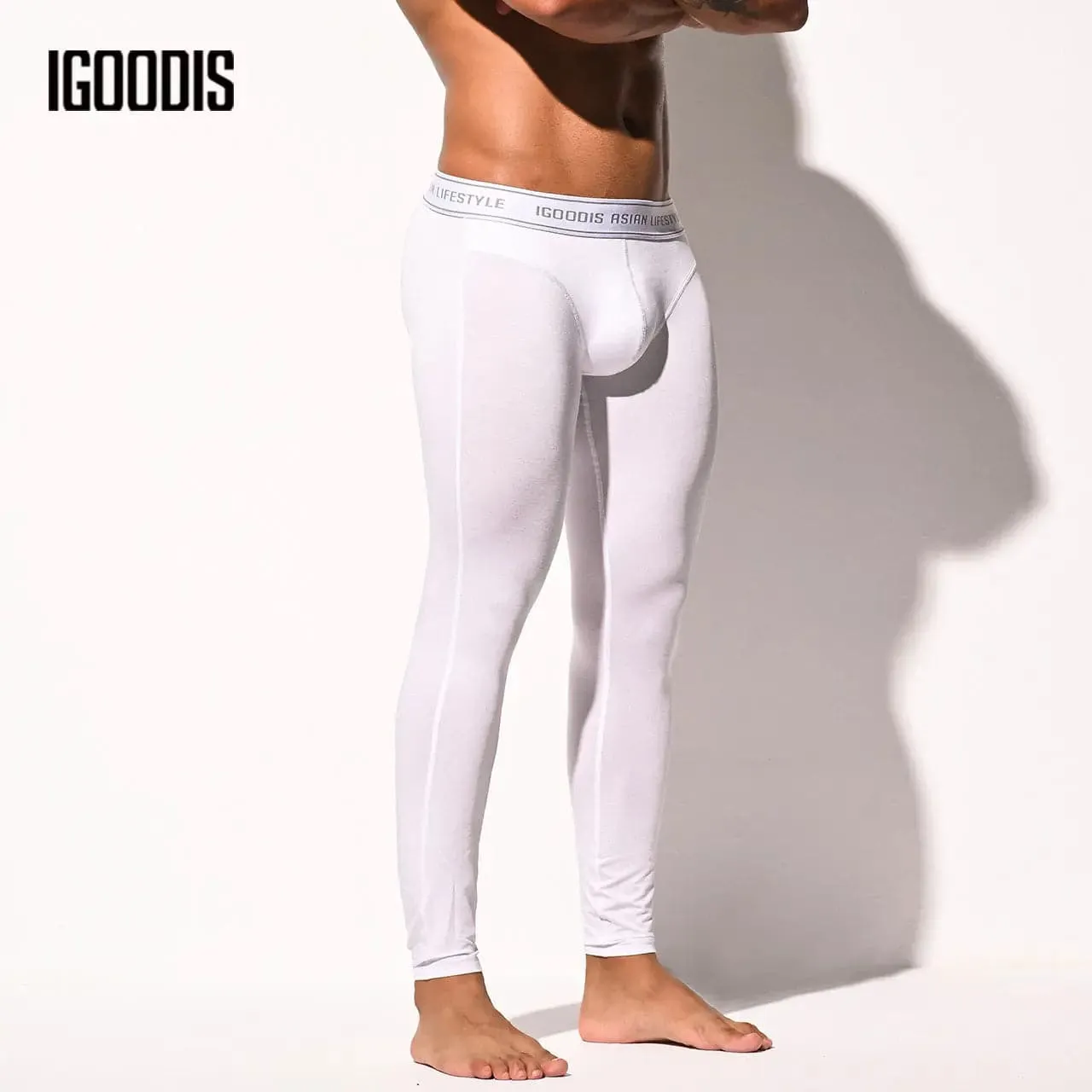 IGOOIDS Long Long Johns Thin Solid Color