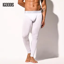 IGOOIDS Long Long Johns Thin Solid Color