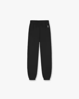 Initial Cuffed Sweatpant - Black