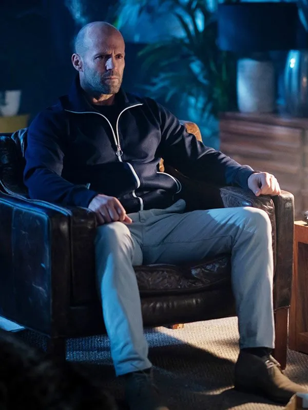 Jason Statham Satin Jacket