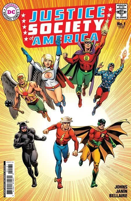 JUSTICE SOCIETY OF AMERICA (2022) #1 CVR D INC 1:25 JERRY ORDWAY CARD STOCK VAR