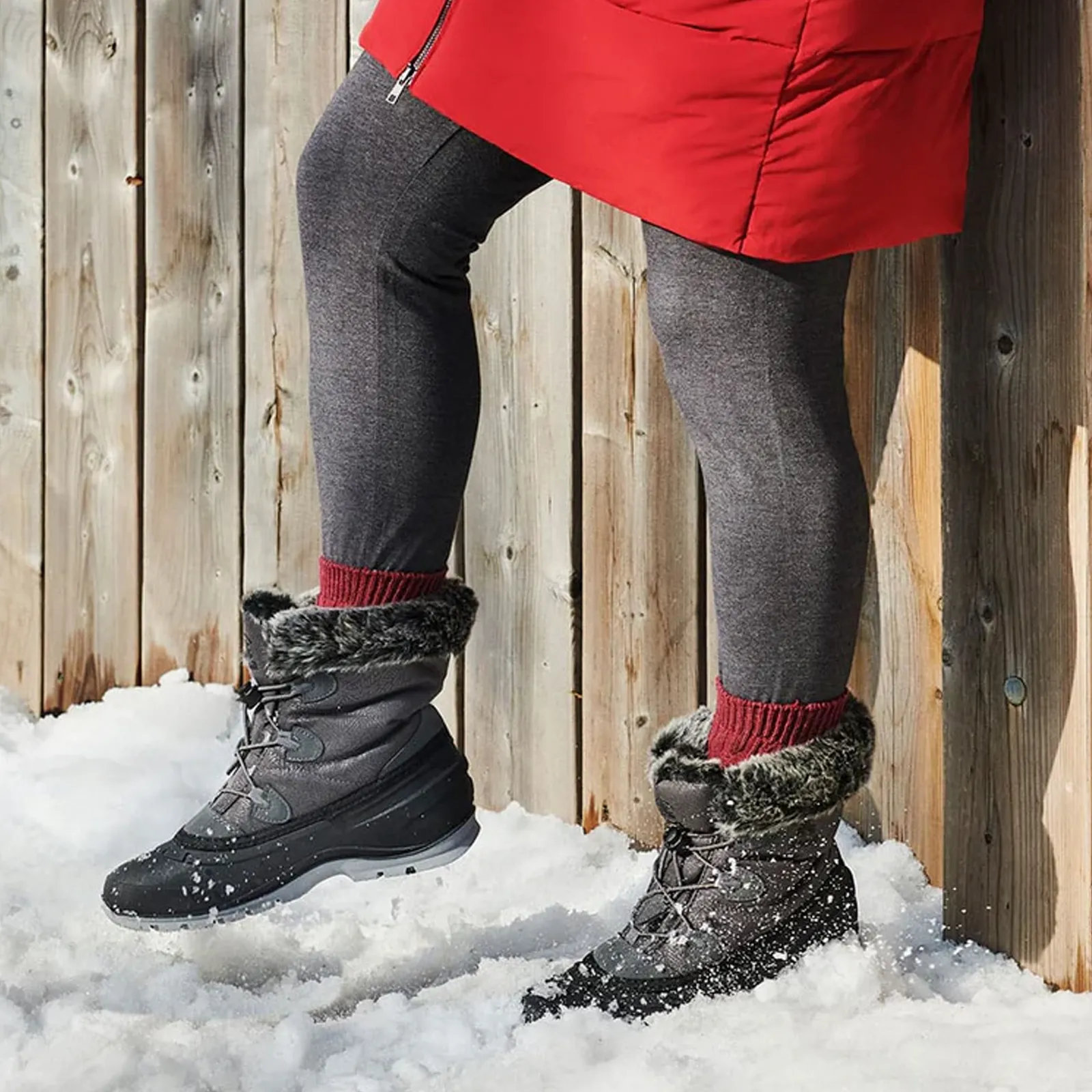 Kamik Momentum L2 Mid Winter Boot (Women) - Charcoal