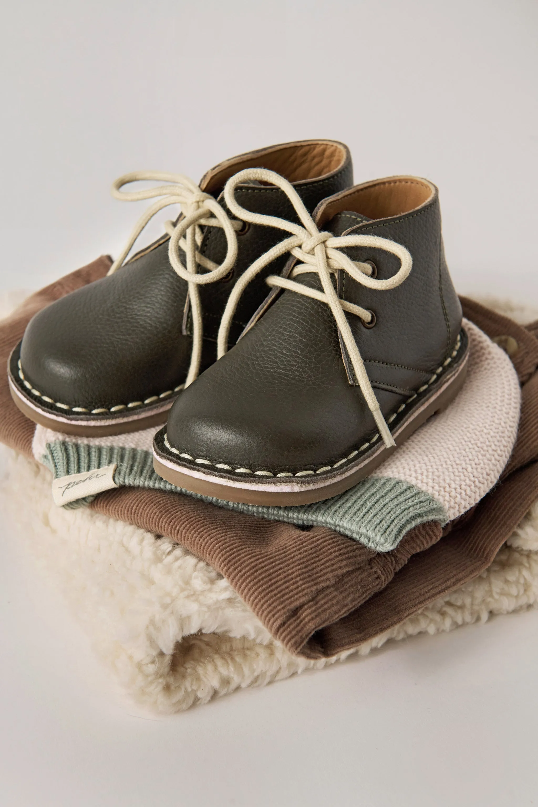 Leather Desert Boot