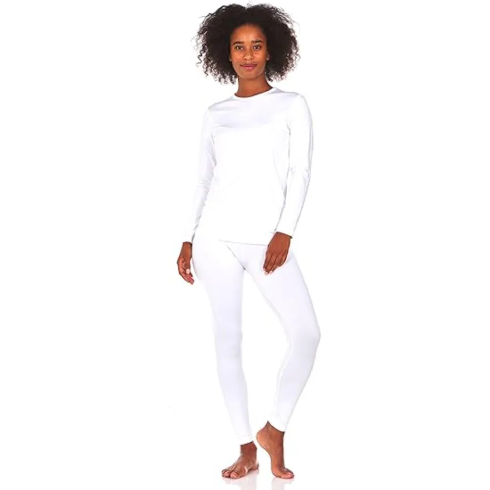 Long Sleeve Base Layer Set With Stretchable Leggings