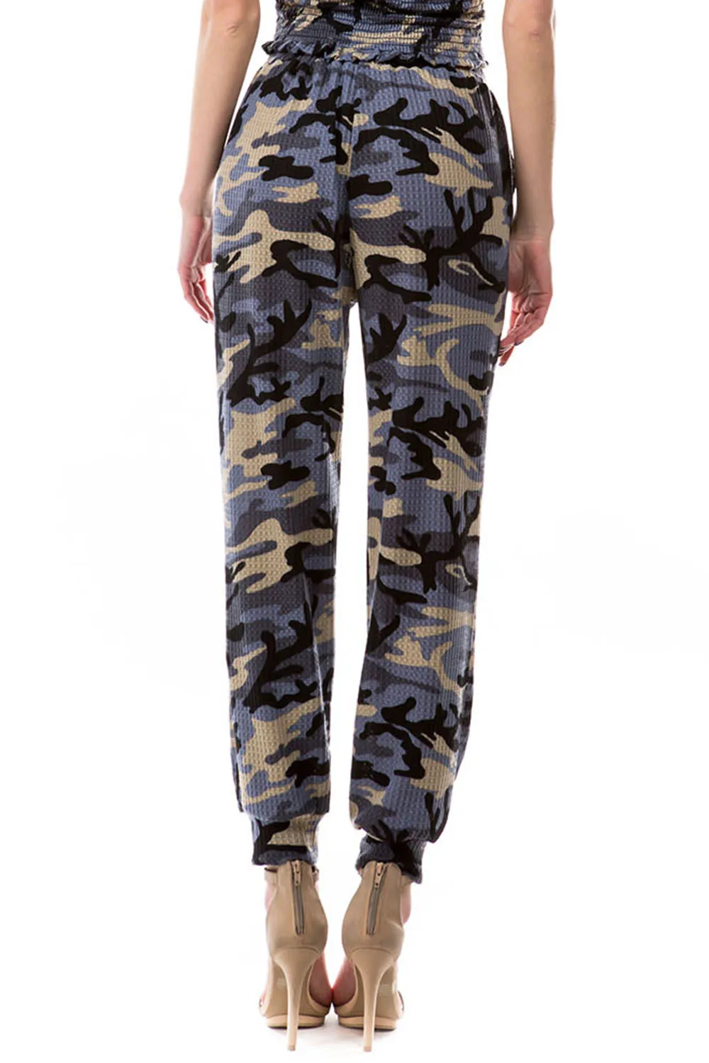 LUX JOGGER PANTS (BLUE CAMO)-VP2780