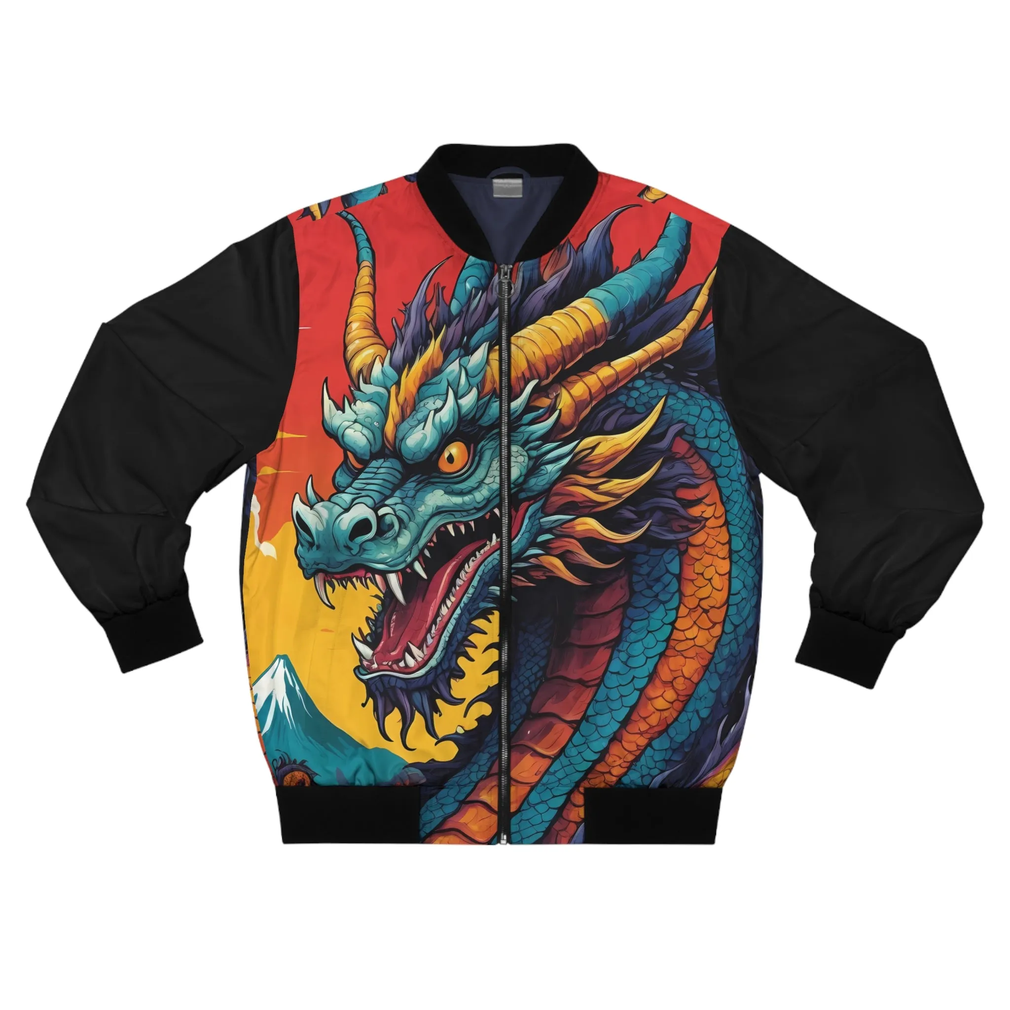 Men's Bomber Jacket  - Japanese Dragon