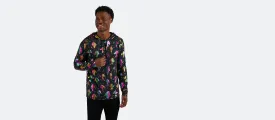 Men's Pullover Hoodie | Disco Shrooms