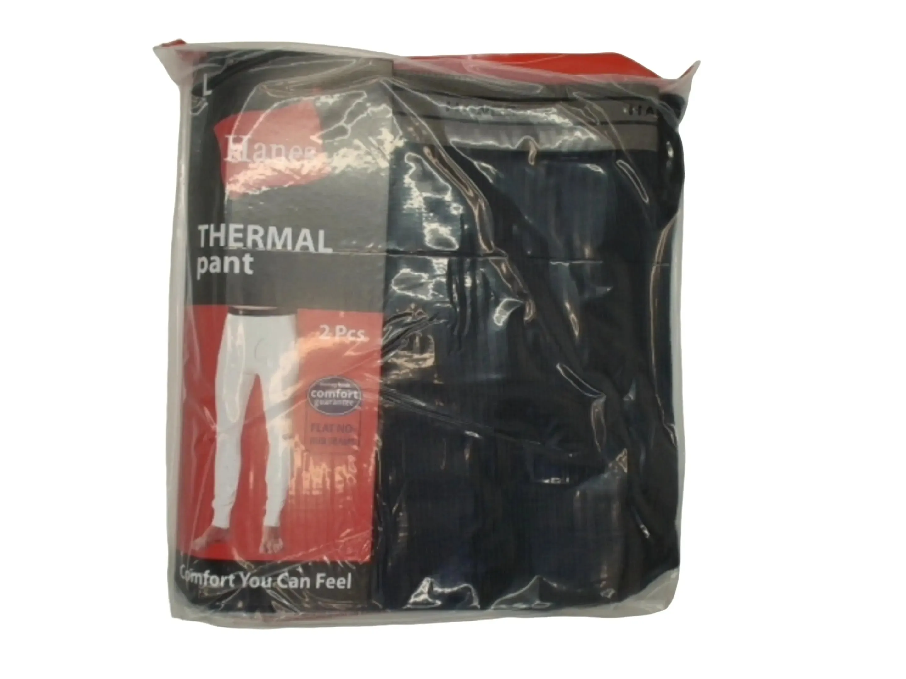 Men's Thermal Pants 2pk. Large Hanes/Joe Boxer (ENDCAP)