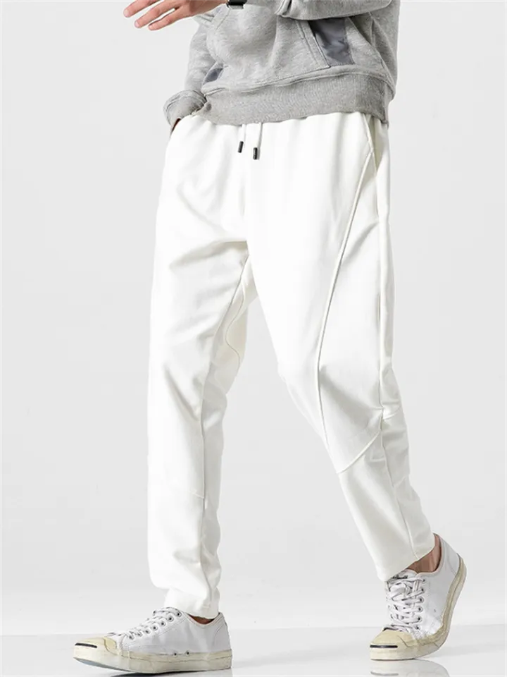 Men's Winter Thermal Plush Thickened Casual Trousers