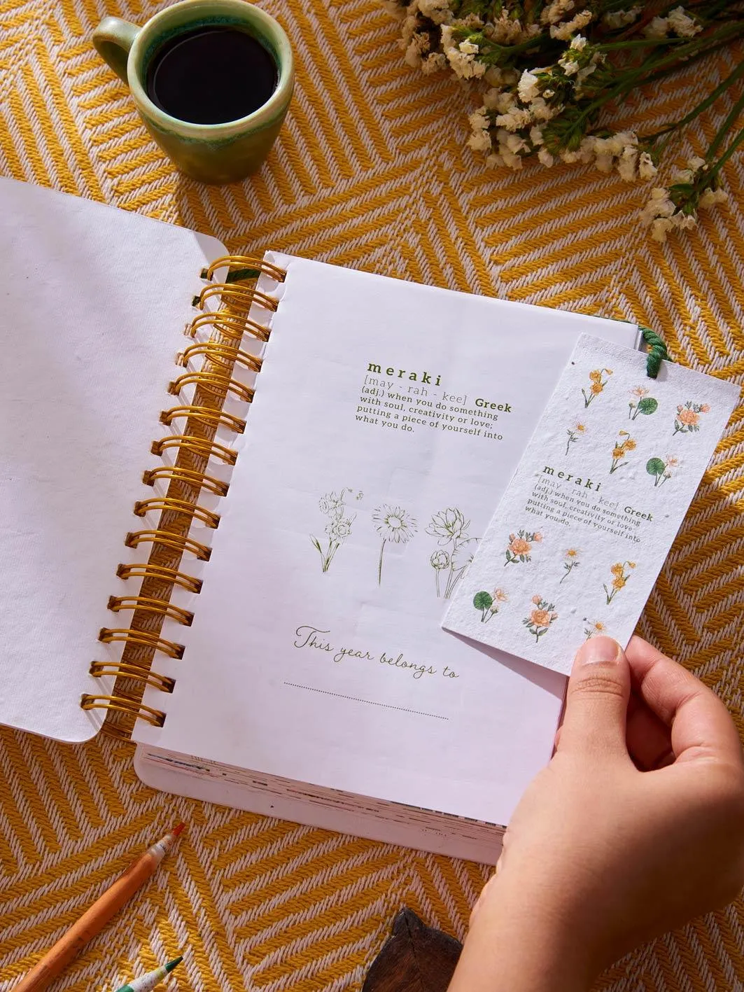 Meraki Eco-Conscious Undated Planner/Journal