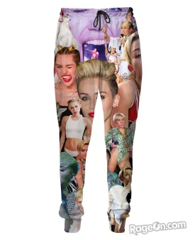 Miley Cyrus Paparazzi Sweatpants