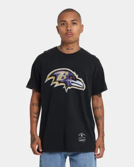 Mitchell & Ness Baltimore Ravens Oversized Logo Short Sleeve Vintage T-Shirt Vintage Black