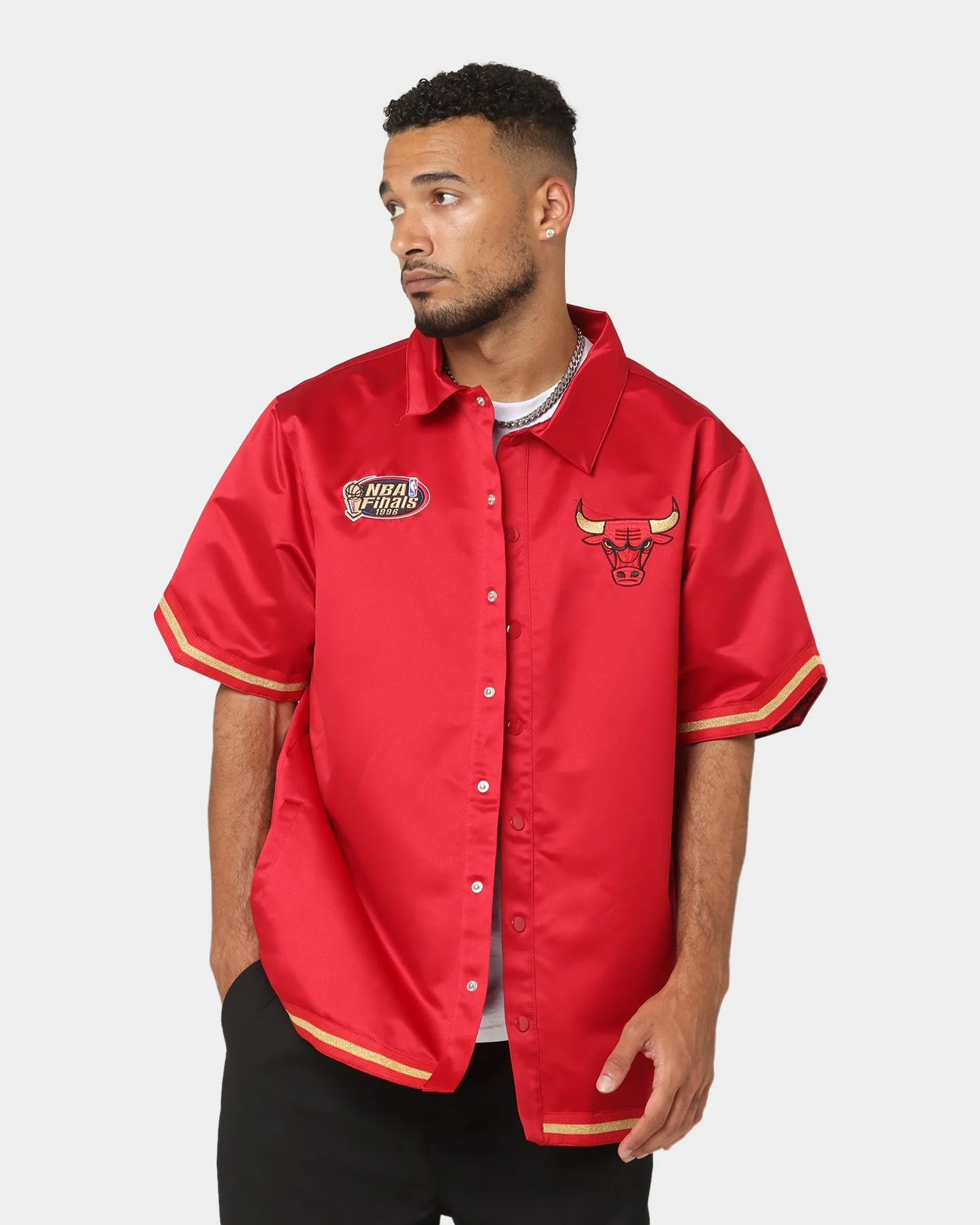 Mitchell & Ness Chicago Bulls CNY 4.0 Shooting Shirt Red