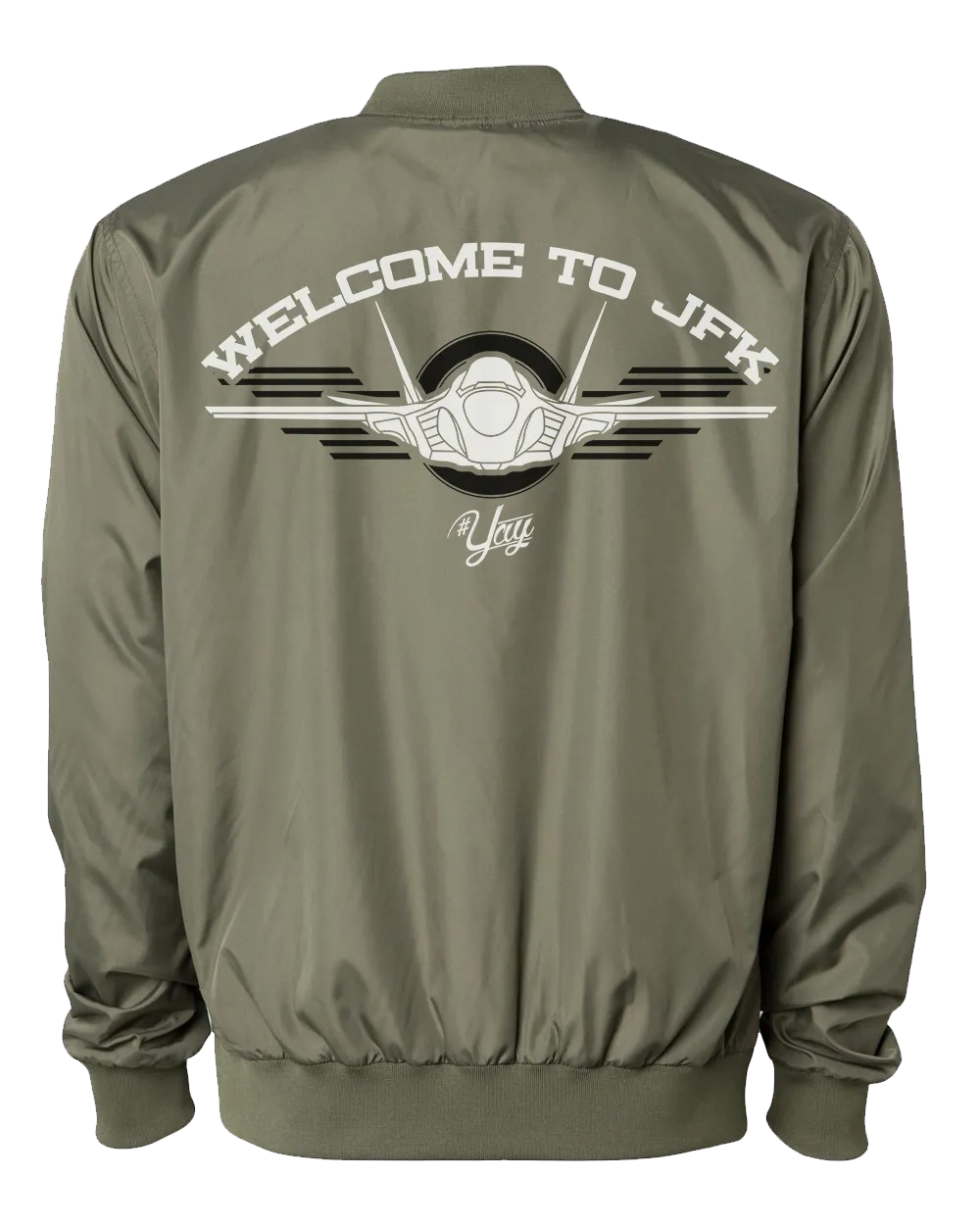 Mono YAY JFK JET 1 Bomber Jacket (Army Green)