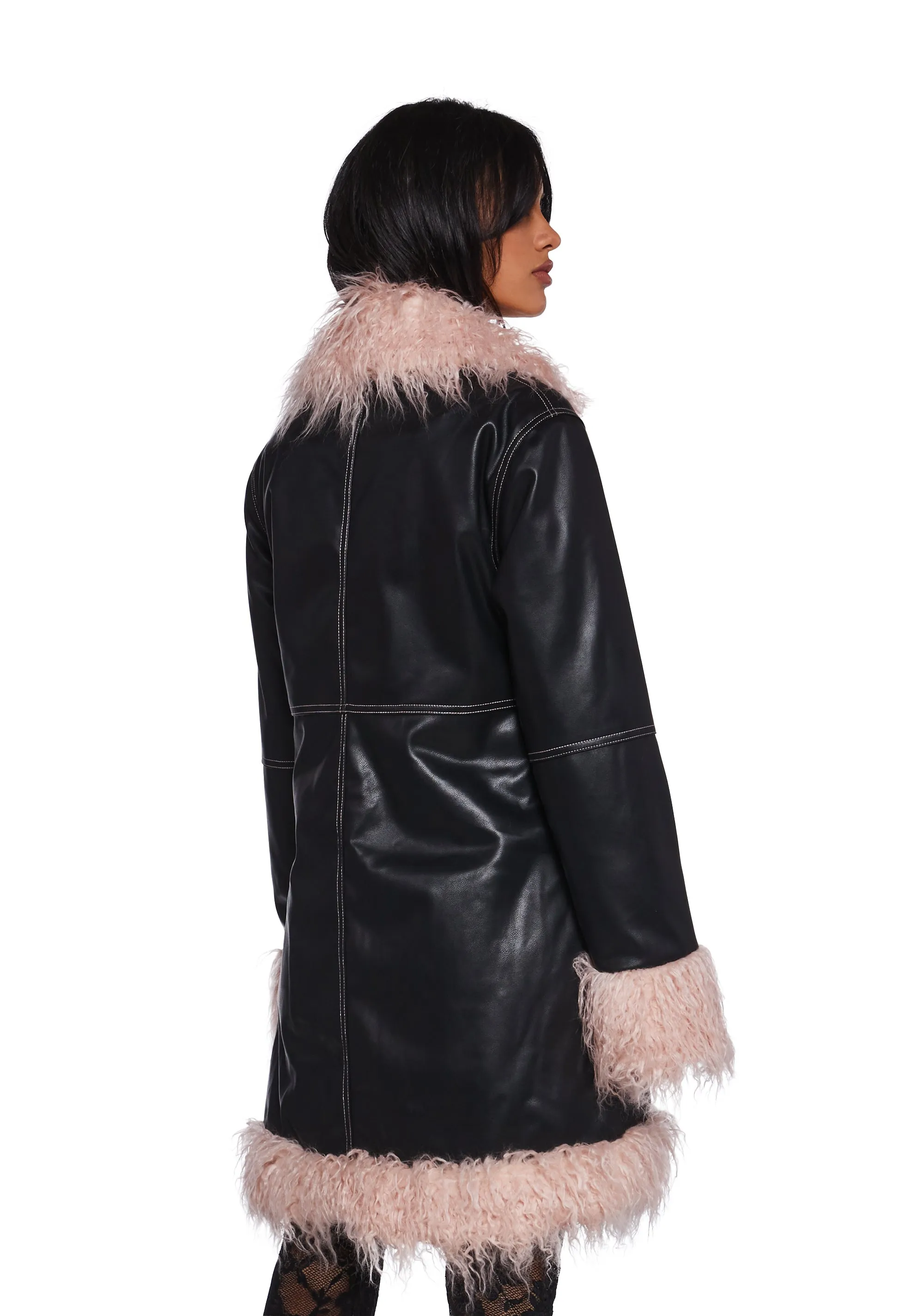 Music Muse Faux Fur Jacket