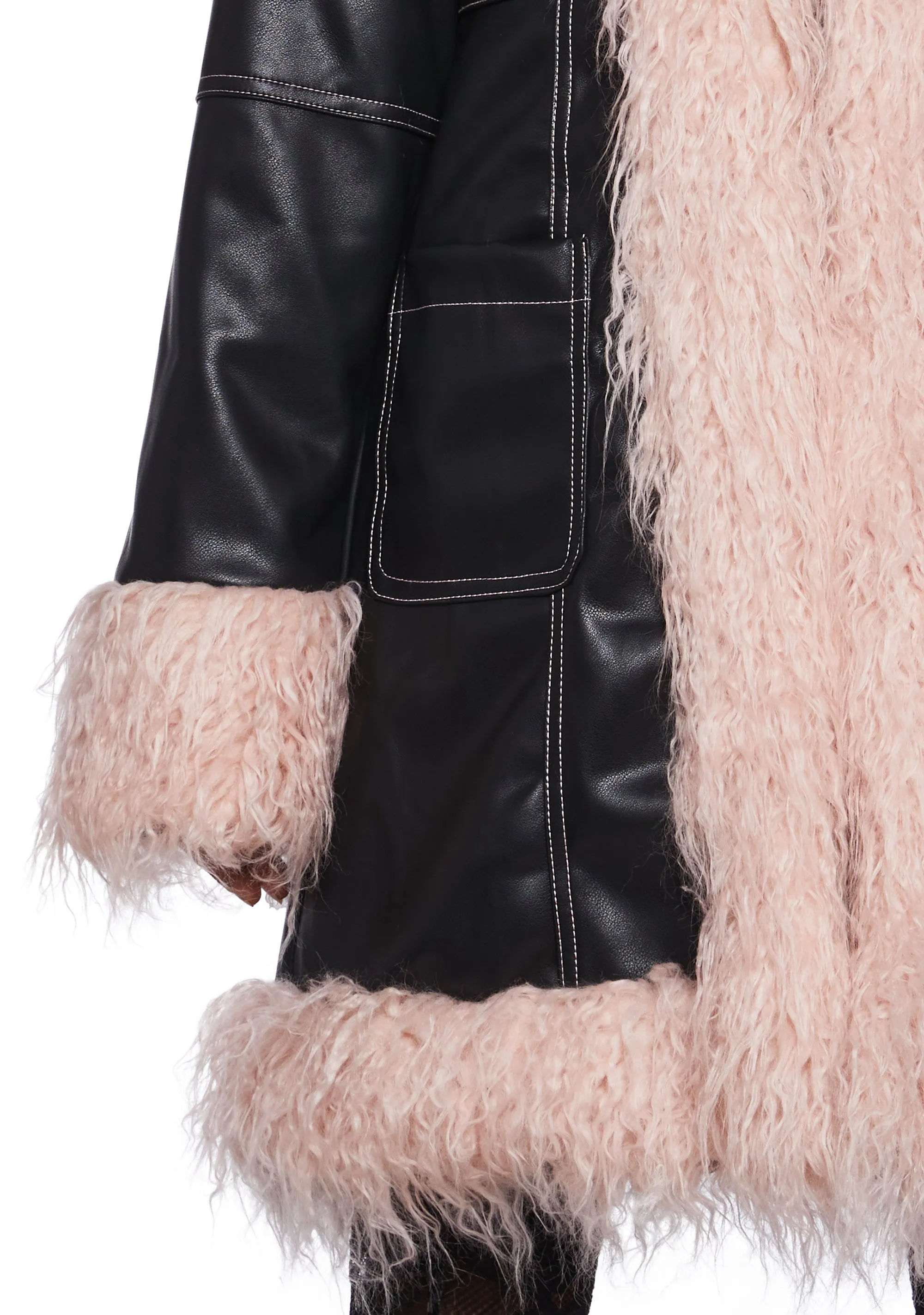 Music Muse Faux Fur Jacket