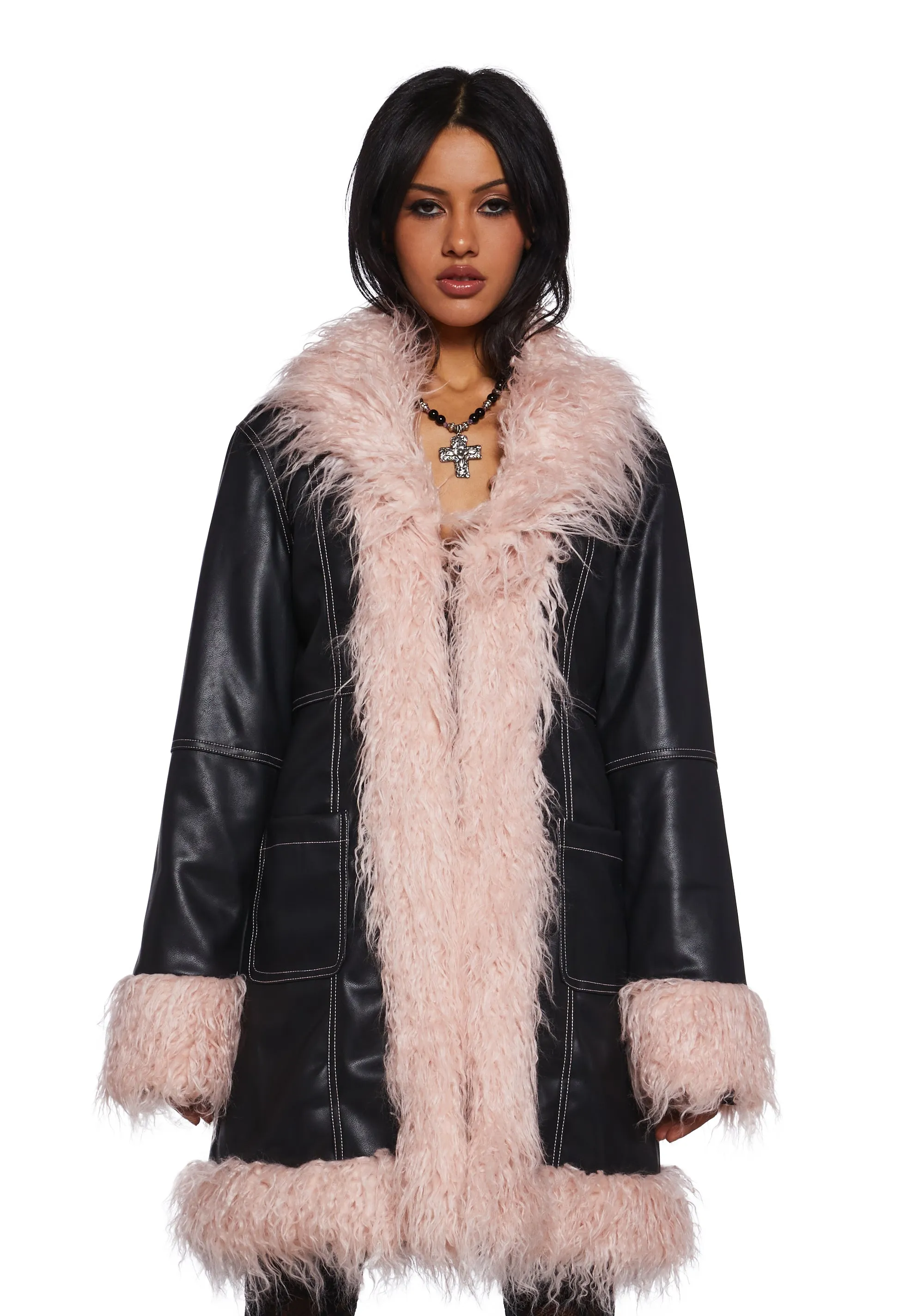 Music Muse Faux Fur Jacket