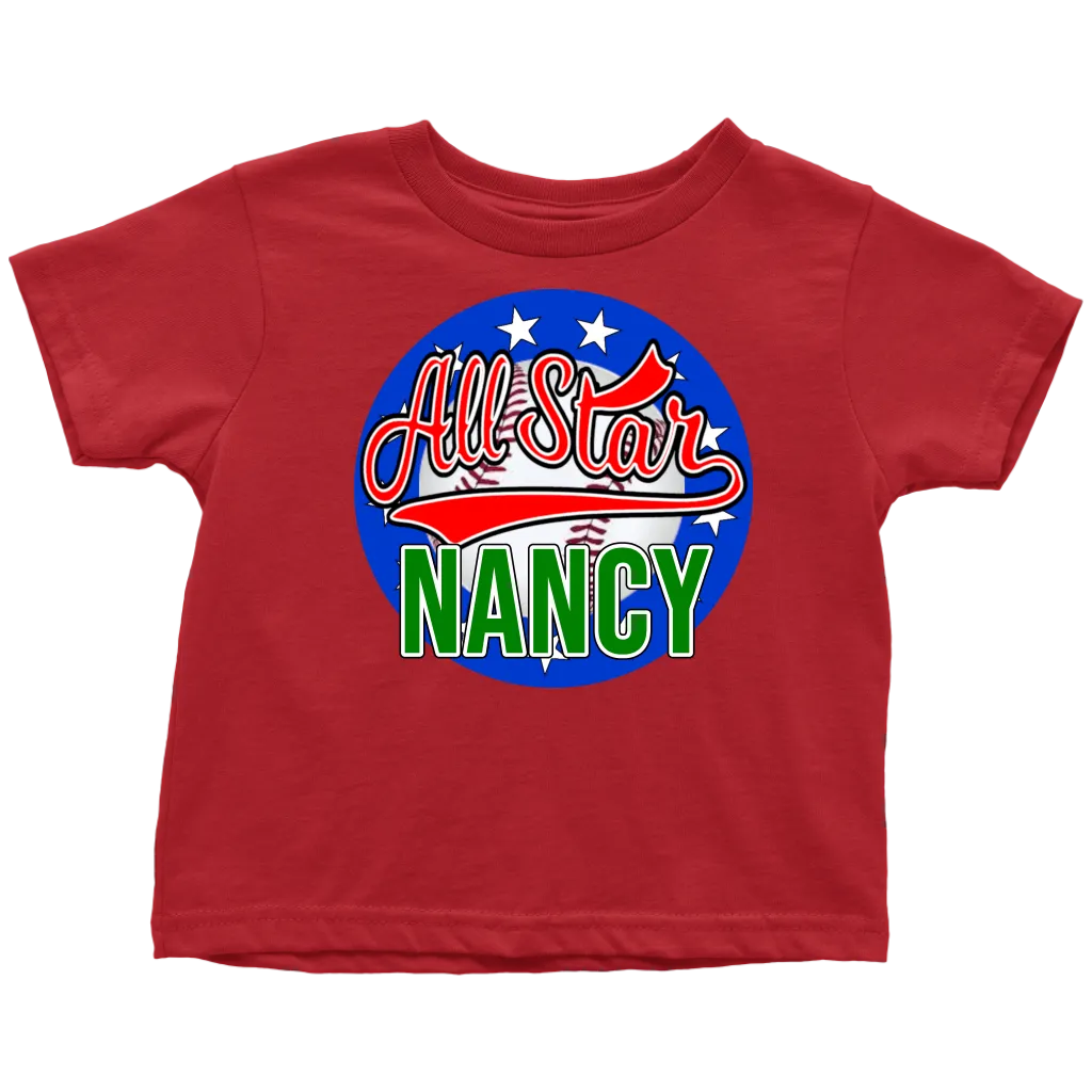 NANCY ALL STAR TODDLER T-SHIRT FOR NANCY