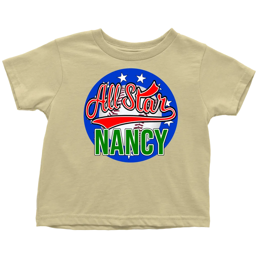 NANCY ALL STAR TODDLER T-SHIRT FOR NANCY