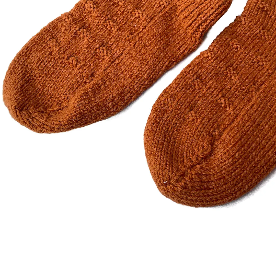 Organic Wool | Socks For Men & Women | Tomato Cream