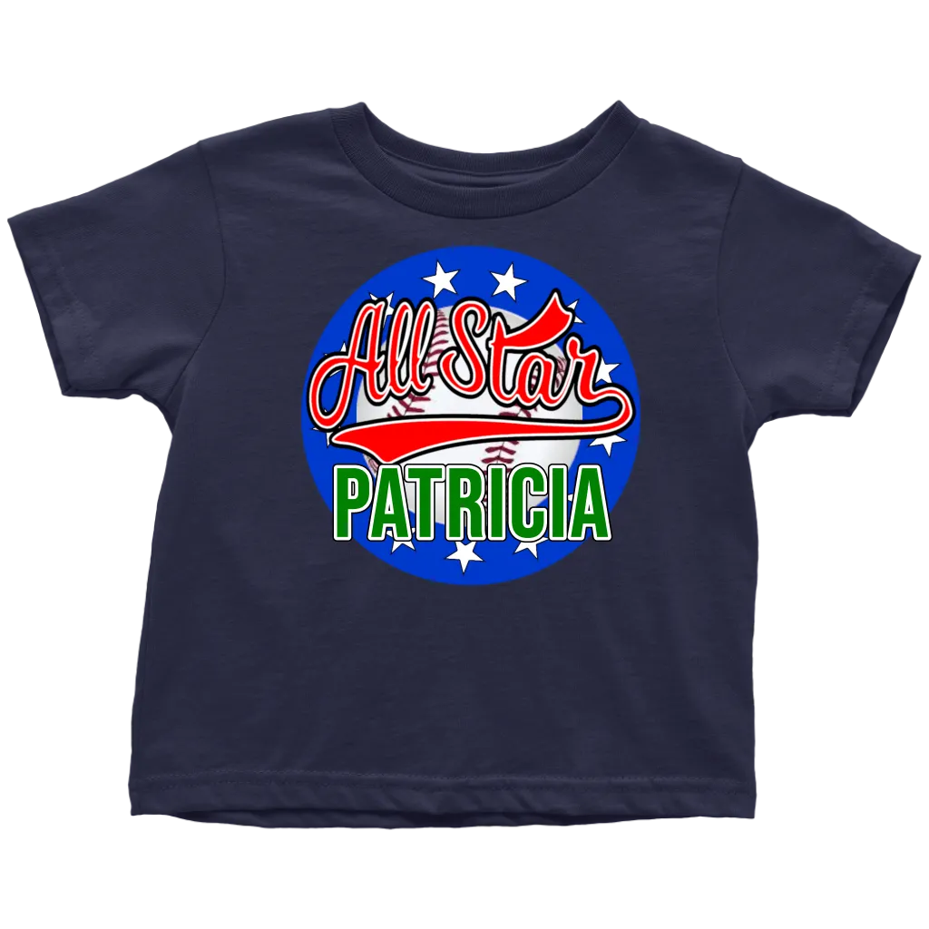 PATRICIA ALL STAR TODDLER T-SHIRT FOR PATRICIA